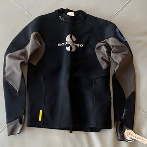 Scubapro Everflex Men's Black and Gray Swim Jacket